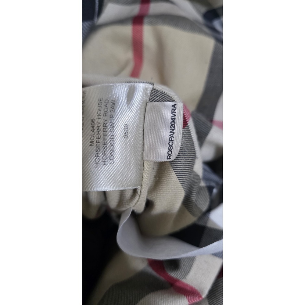 Burberry London Quilted Mid Knee Length Trench Coat Jacket Black Woman 6 Belt - Picture 12 of 12